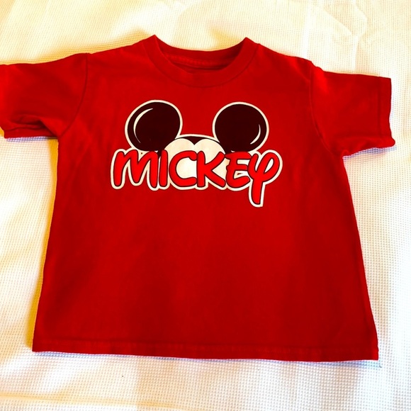 Disney Mickey Mouse 4T 100% cotton T-shirt - Picture 1 of 8